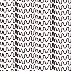 Wavy repeating stripes form columns.
