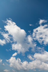 Clouds and Blue Sky in the Great Smoky Mountains