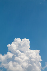 Clouds and Blue Sky in the Great Smoky Mountains