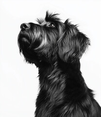 Adorable English Setter Dog Portrait: Award-Winning Photography with Soft Lighting and High Resolution 