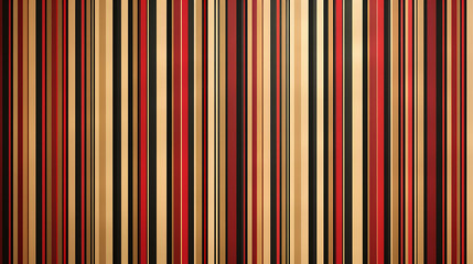 Abstract background with vertical stripes in red, brown, black and beige.