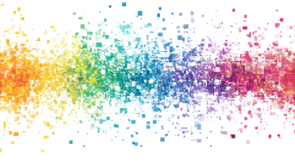 square pixel art on a white transparent background