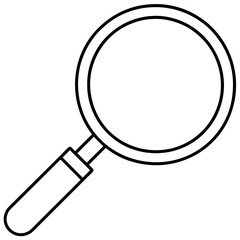 vector magnifying glass