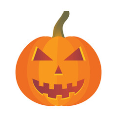 Set of Halloween pumpkin icon collection. Thanksgiving . winter squash symbol. Vector illustration.