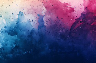 Fototapeta premium Watercolor Faint Background with Mixed Abstract Shades