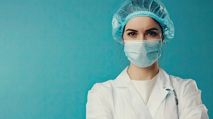 Fototapeta premium Healthcare professional with medical gear 