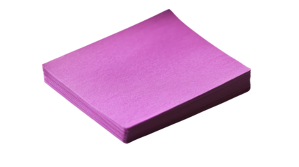 sticky notes on a white transparent background