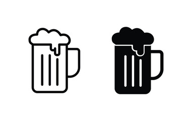 Beer icon, Beer sign vector