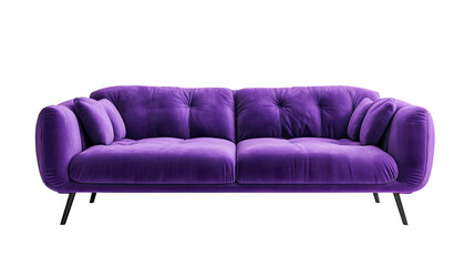 Fototapeta premium sofa on a white transparent background