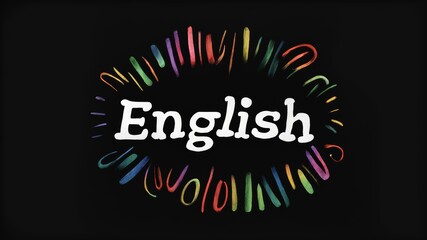 Naklejka premium Word or title of 