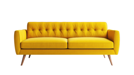 sofa on a white transparent background