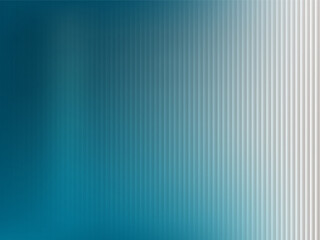 Blue Iridescent abstract Transparent glowing glass stained Ribbed striped Texture vector Background pattern overlay. Pearlescent corrugated acrylic wall vertical line