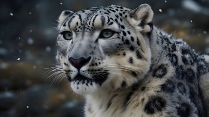 portrait of a leopard