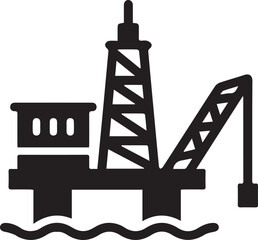 Oil icon symbol vector image Illustration
