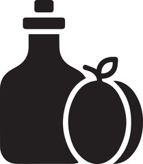 Oil icon symbol vector image Illustration
