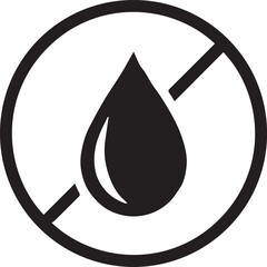 Oil icon symbol vector image Illustration
