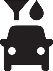 Oil icon symbol vector image Illustration
