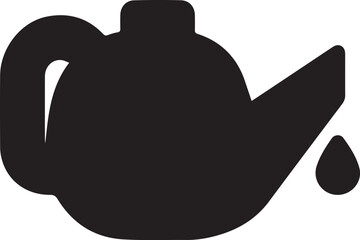 Oil icon symbol vector image Illustration
