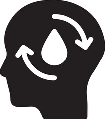 Oil icon symbol vector image Illustration
