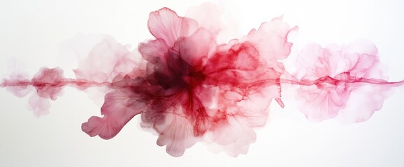 Fototapeta premium Delicate pink watercolor texture for spring-themed prints, cards, and posters