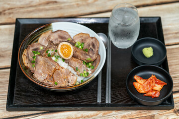 Meat hot rice