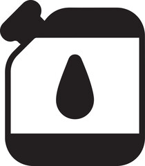 Oil icon symbol vector image Illustration
