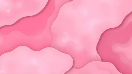 Fototapeta premium vector pink organic shape background