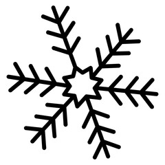 Snowflake Outline