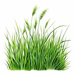 the AI Image Generator Neon Green Grass Meadow