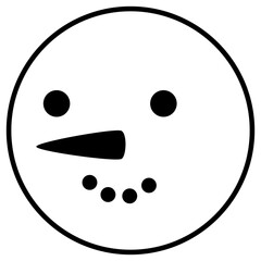 Snowman Outline
