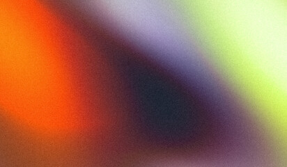 Vibrant grainy background, glowing red green abstract noise texture shape on black banner poster header backdrop, copy space