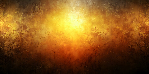 Abstract background template with a gradient of yellow, orange