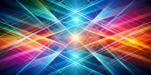 Obraz premium Abstract background with intersecting lines , abstract, background, lines, pattern, geometric, texture, design, art, digital