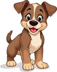 Puppy vector illustration