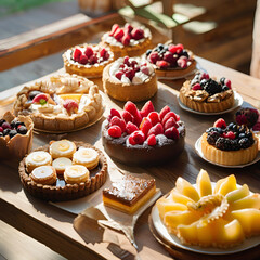 cupcakes with cheese and chocolate