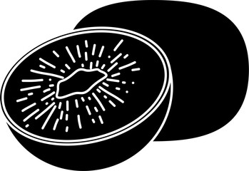 Kiwi illustration vector