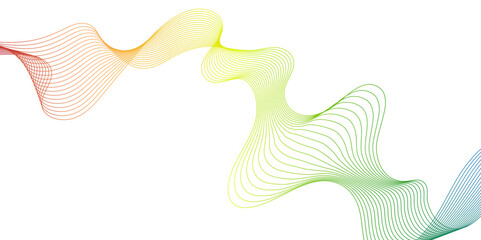 Abstract backdrop with wave gradient lines adobe illustration.