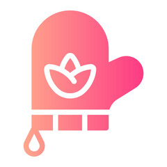 glove gradient icon