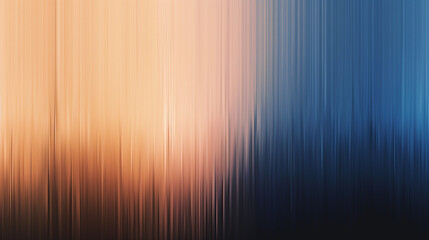Fototapeta premium Gradient Vertical Lines Abstract Background in Peach and Blue
