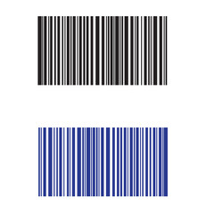abstract barcode vector icon illustration