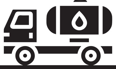 Oil icon symbol vector image Illustration
