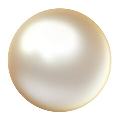 Beautiful pearl jewelery on transparent background PNG Generative AI