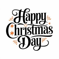 Fototapeta premium Happy Christmas Day Design