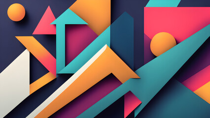 Geometric Graphics Background