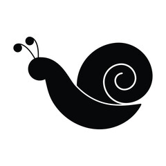 black snail icon