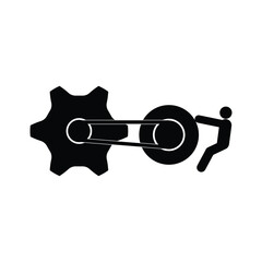 effort icon illustration