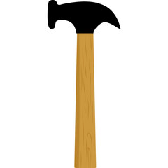 Hammer with Wooden Handle