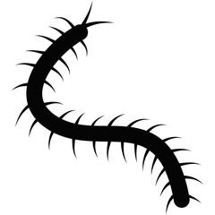 Centipede Silhouette