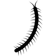 Centipede Silhouette