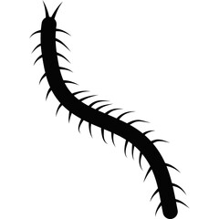 Centipede Silhouette